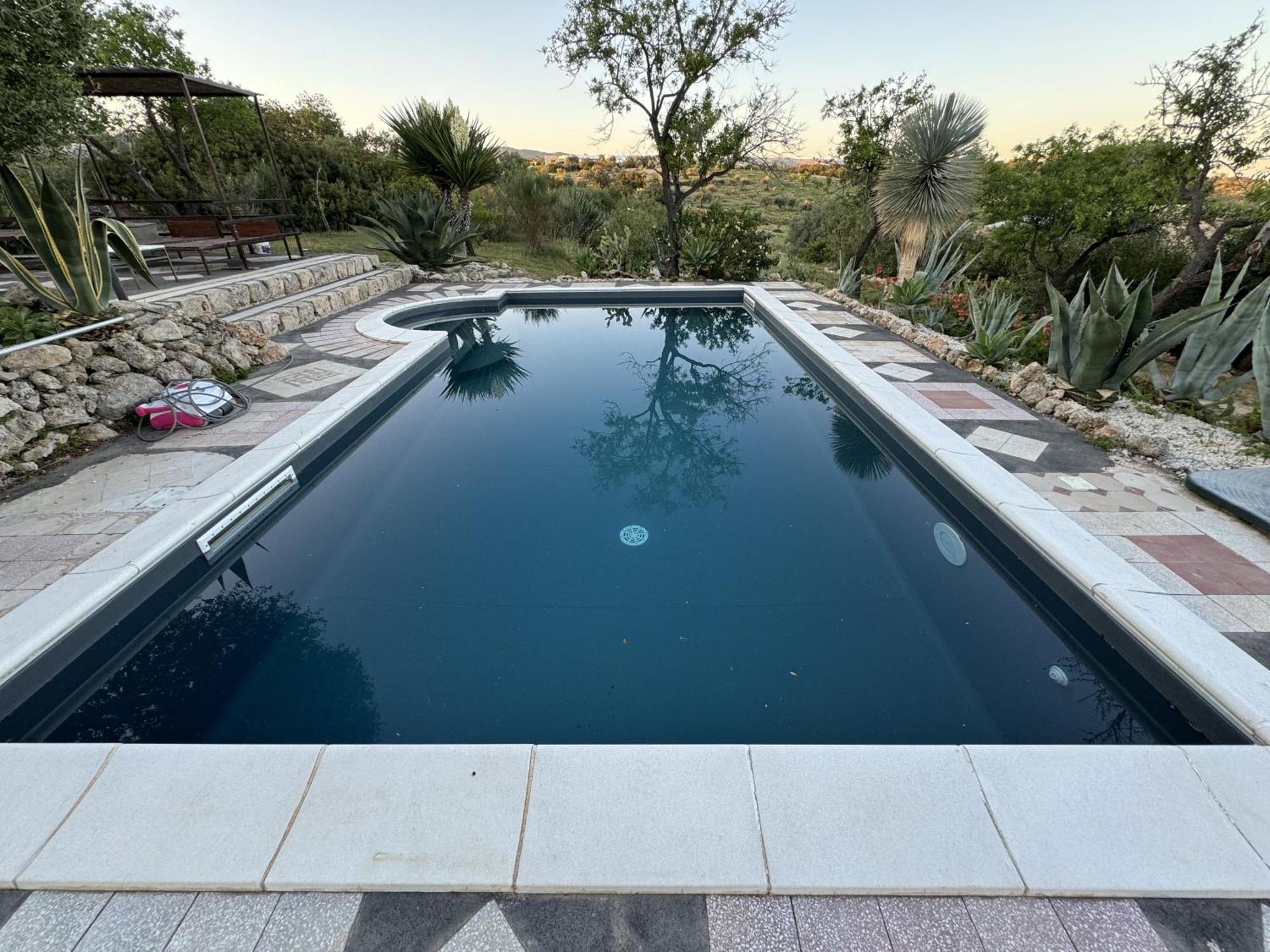 Villa La Cava Del Val Di Noto Con Piscina Privata 阿沃拉 外观 照片